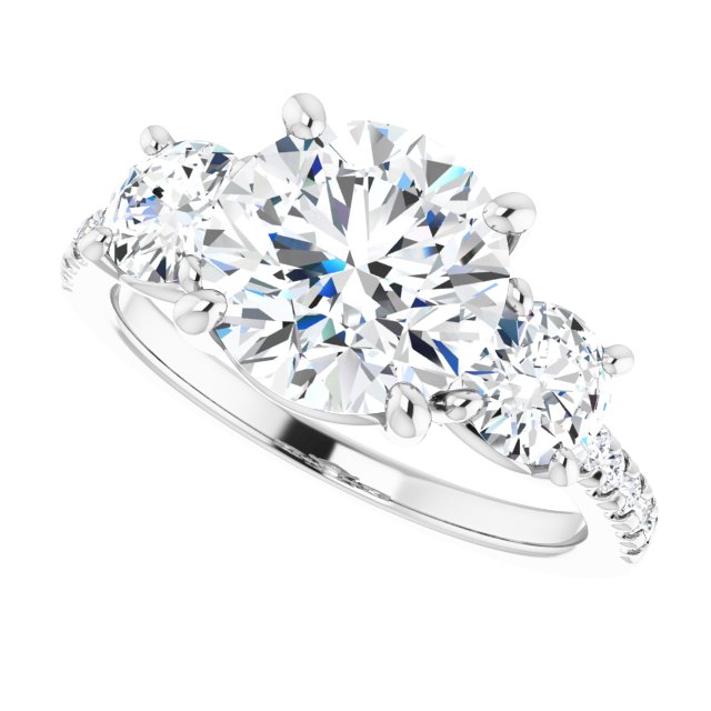 Three-Stone Engagement Ring