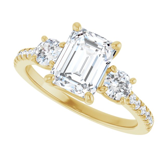 Three-Stone Engagement Ring