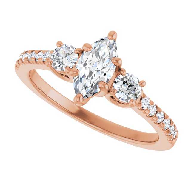 Three-Stone Engagement Ring