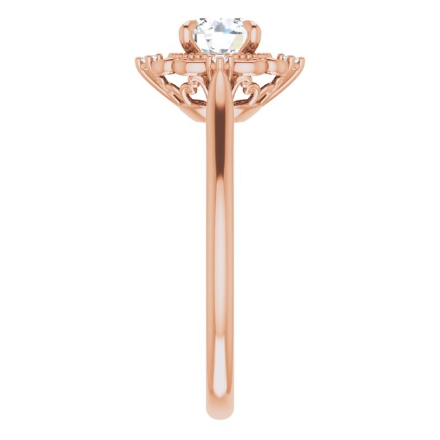 Vintage-Inspired Engagement Ring