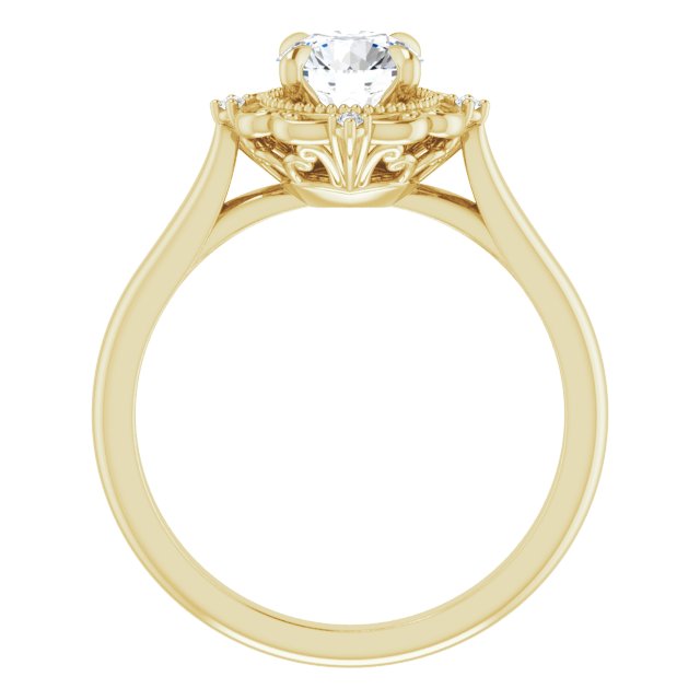 Vintage-Inspired Engagement Ring