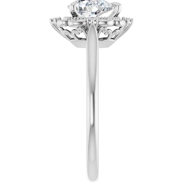 Vintage-Inspired Engagement Ring