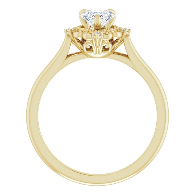 Vintage-Inspired Engagement Ring