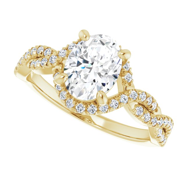 Halo-Style Engagement Ring