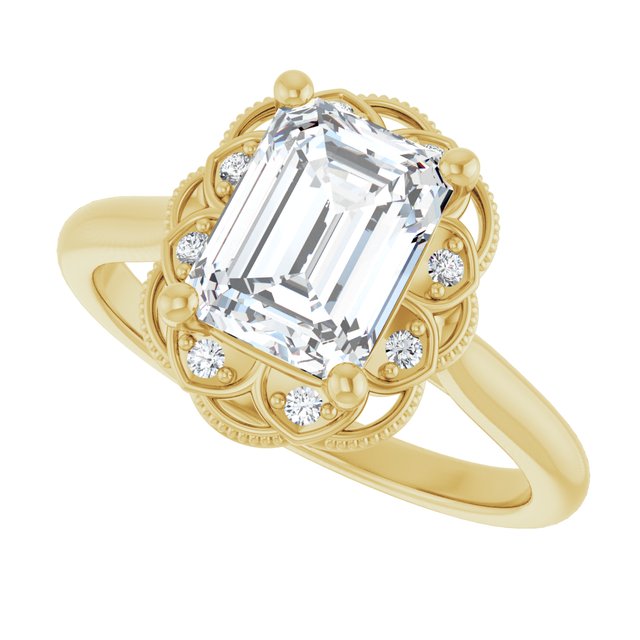 Halo-Style Engagement Ring