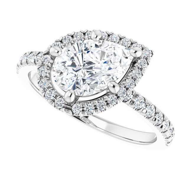 Halo-Style Engagement Ring