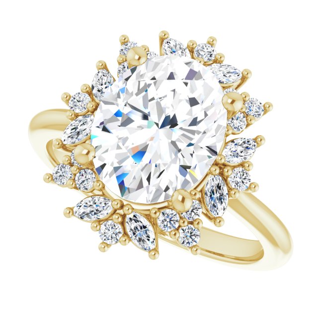Halo-Style Engagement Ring