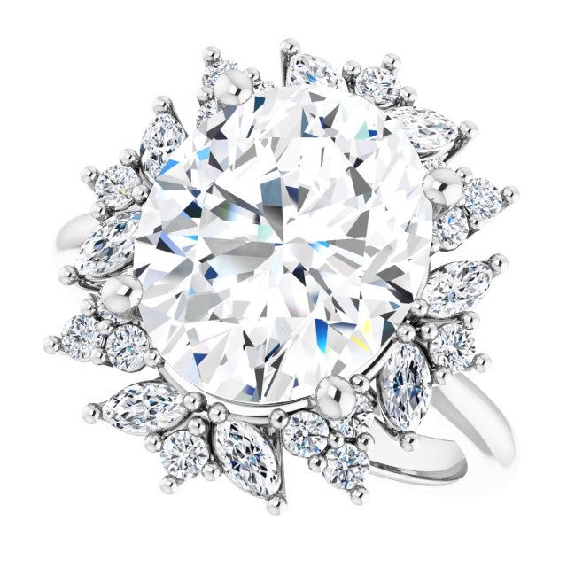 Halo-Style Engagement Ring