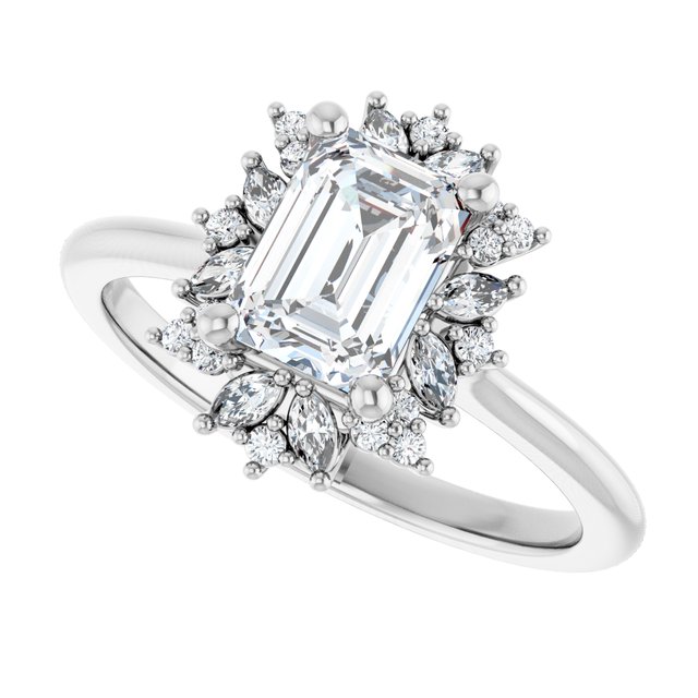 Halo-Style Engagement Ring
