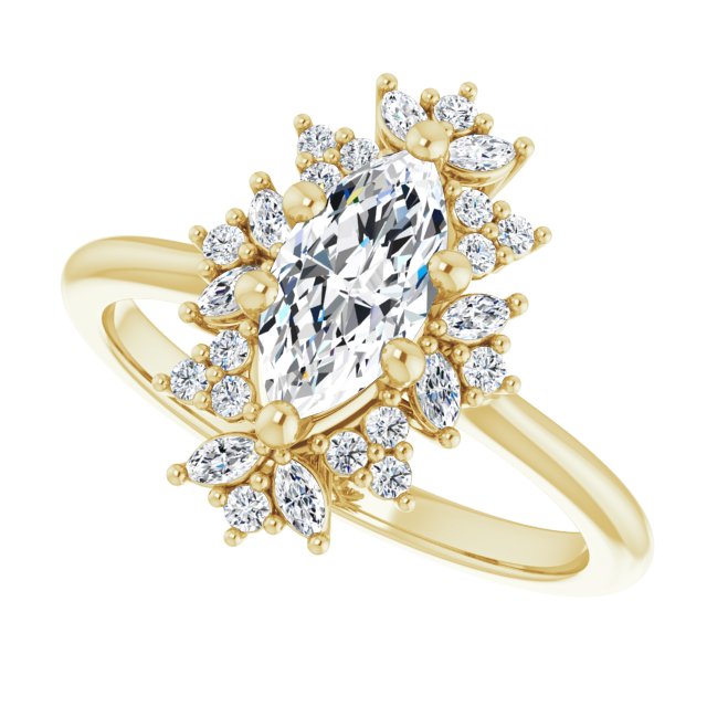 Halo-Style Engagement Ring