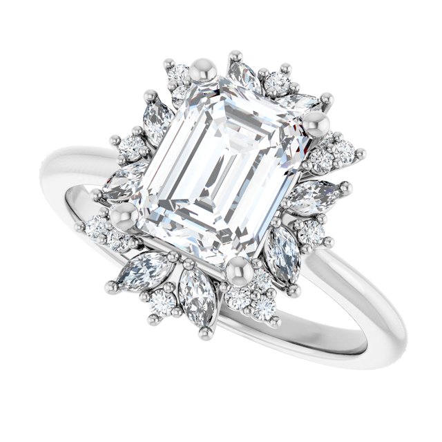 Halo-Style Engagement Ring