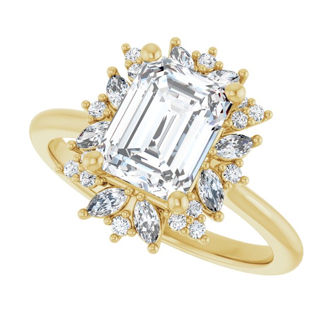 Halo-Style Engagement Ring