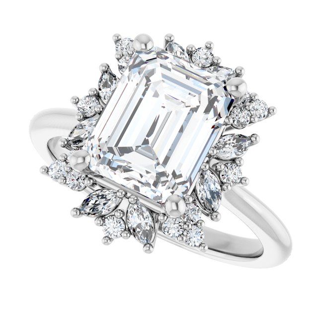 Halo-Style Engagement Ring