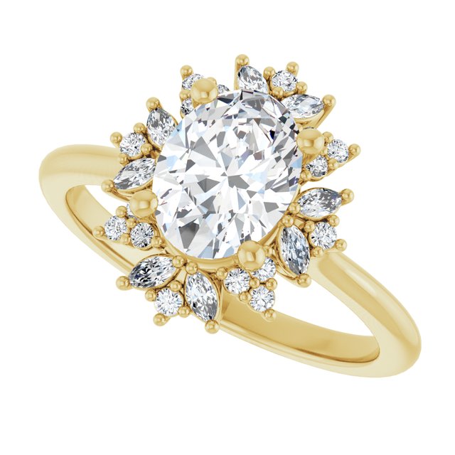 Halo-Style Engagement Ring