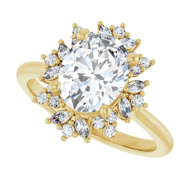 Halo-Style Engagement Ring