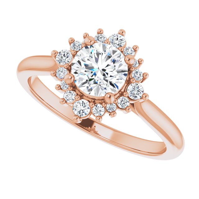 Halo-Style Engagement Ring