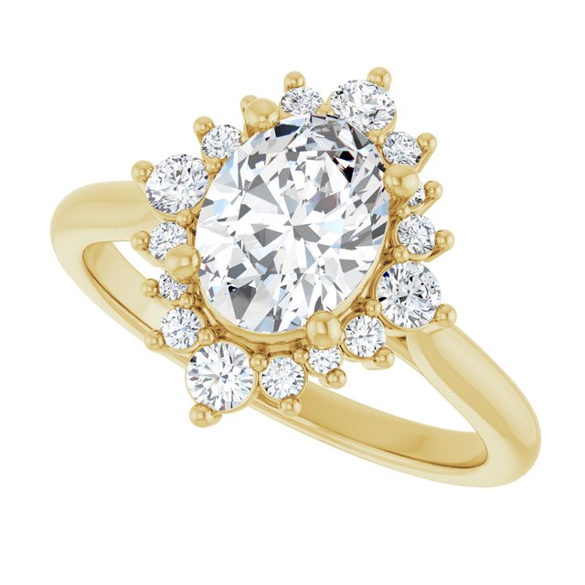 Halo-Style Engagement Ring