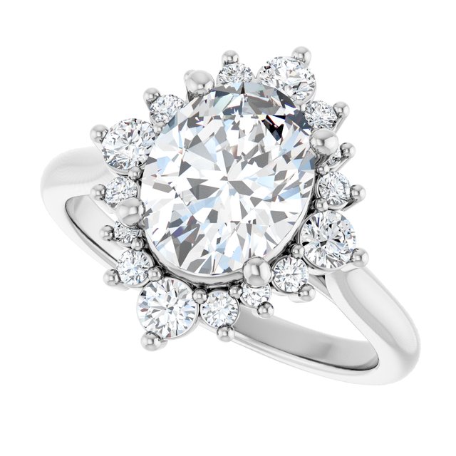Halo-Style Engagement Ring