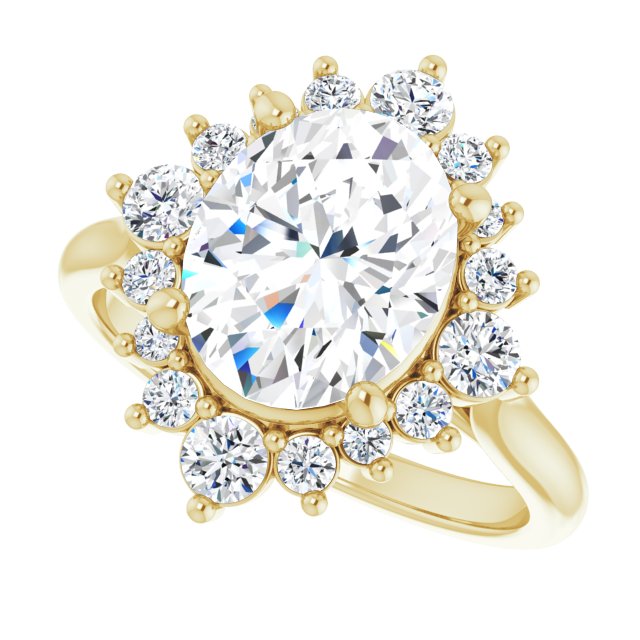 Halo-Style Engagement Ring