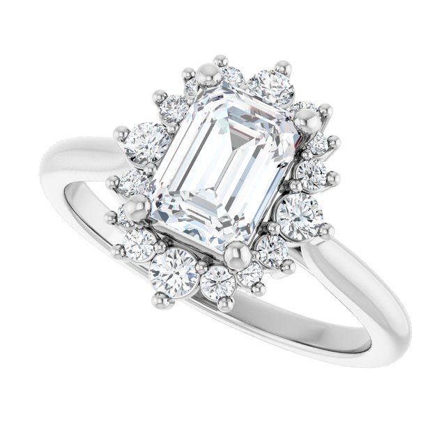 Halo-Style Engagement Ring
