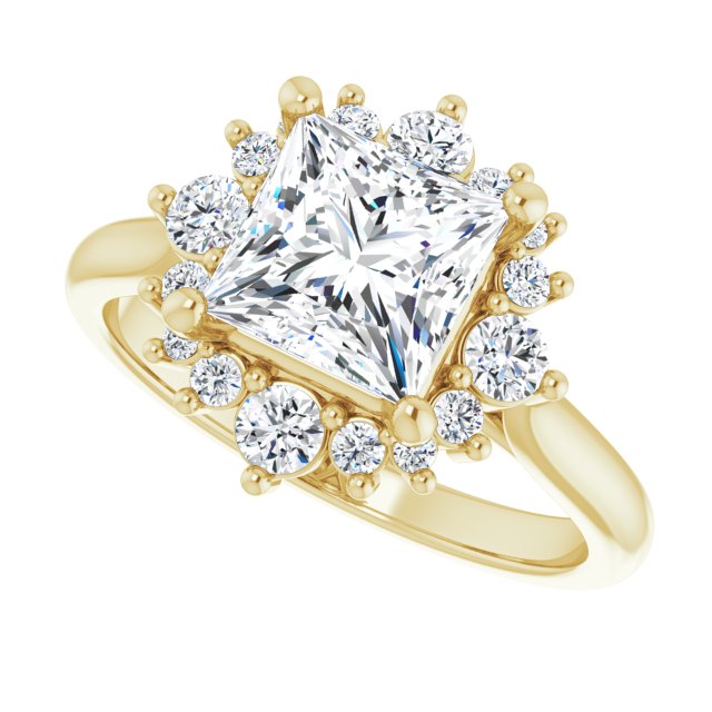 Halo-Style Engagement Ring