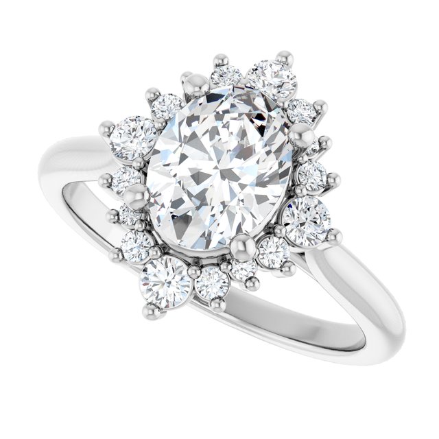 Halo-Style Engagement Ring