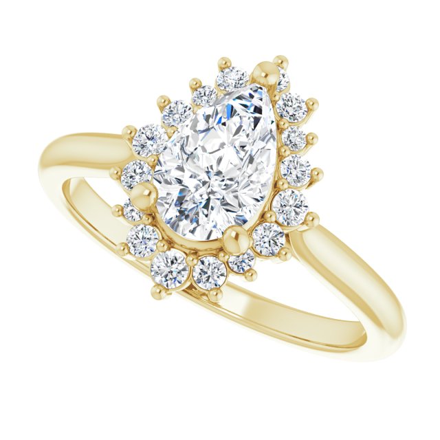 Halo-Style Engagement Ring