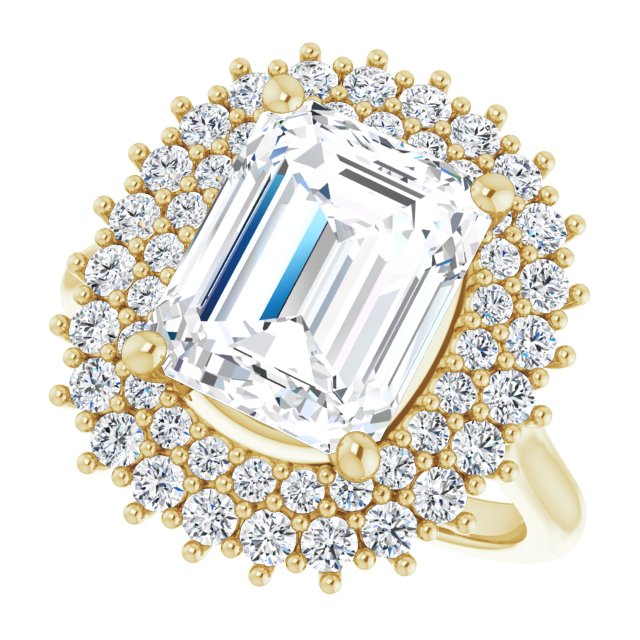Halo-Style Engagement Ring