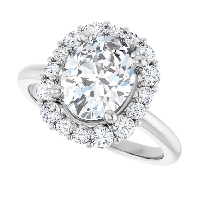 Halo-Style Engagement Ring