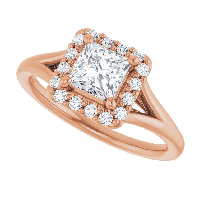 Halo-Style Engagement Ring