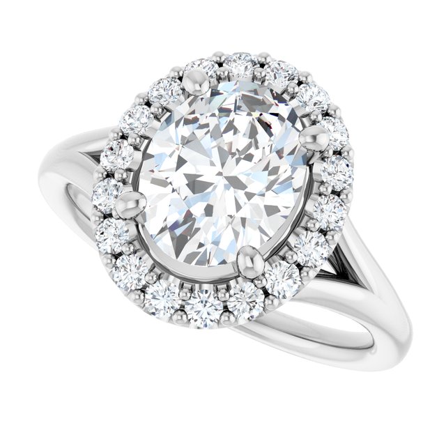 Halo-Style Engagement Ring