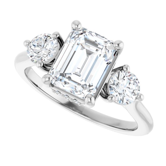 Three-Stone Engagement Ring