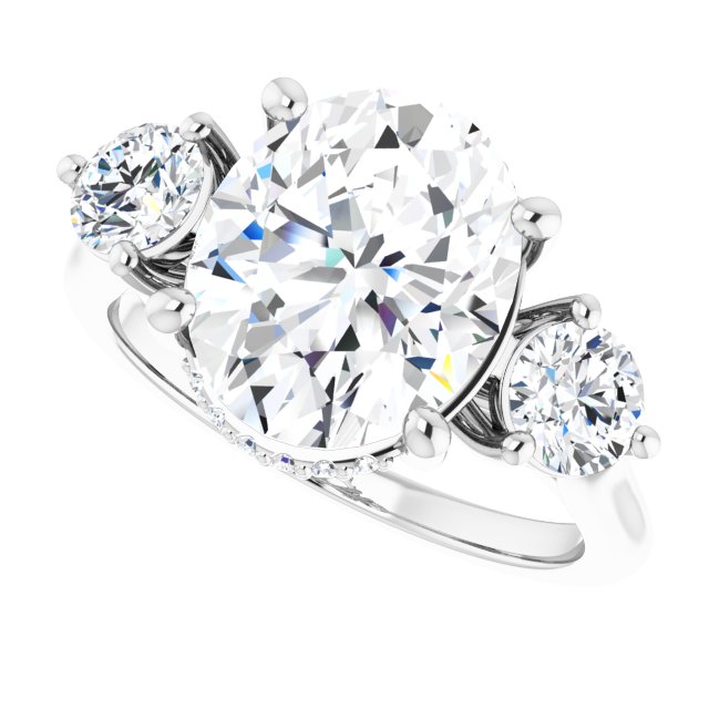 Three-Stone Engagement Ring