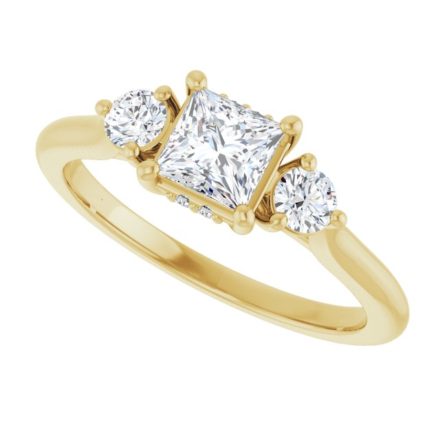 Three-Stone Engagement Ring