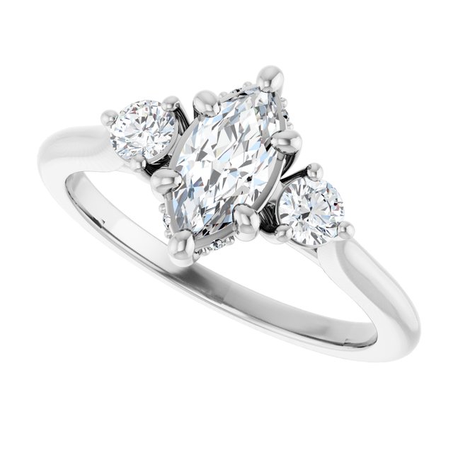 Three-Stone Engagement Ring