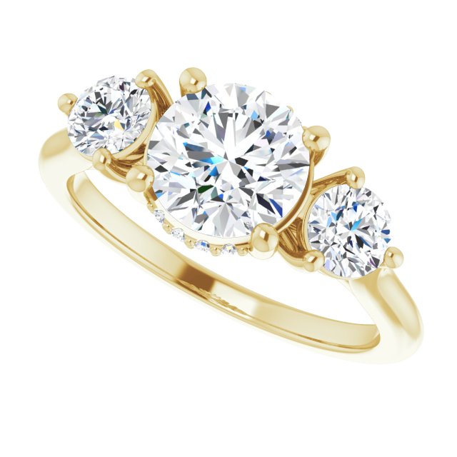 Three-Stone Engagement Ring
