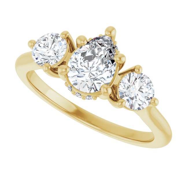 Three-Stone Engagement Ring