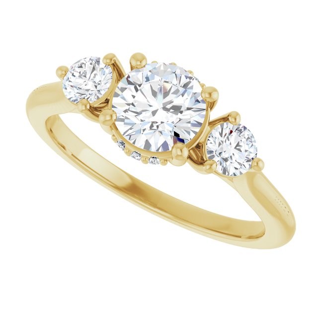Three-Stone Engagement Ring