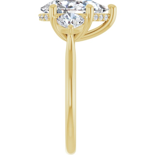 Three-Stone Engagement Ring