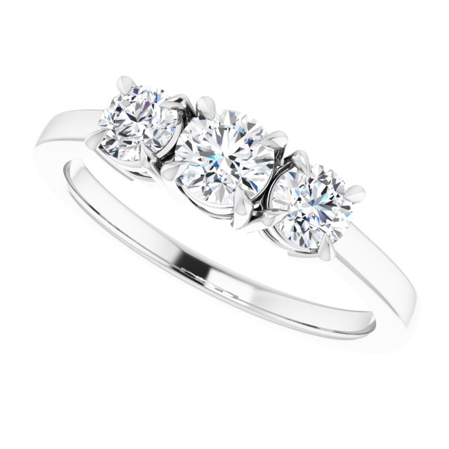Three-Stone Engagement Ring