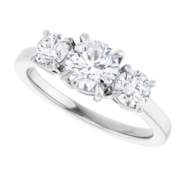 Three-Stone Engagement Ring