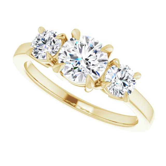 Three-Stone Engagement Ring