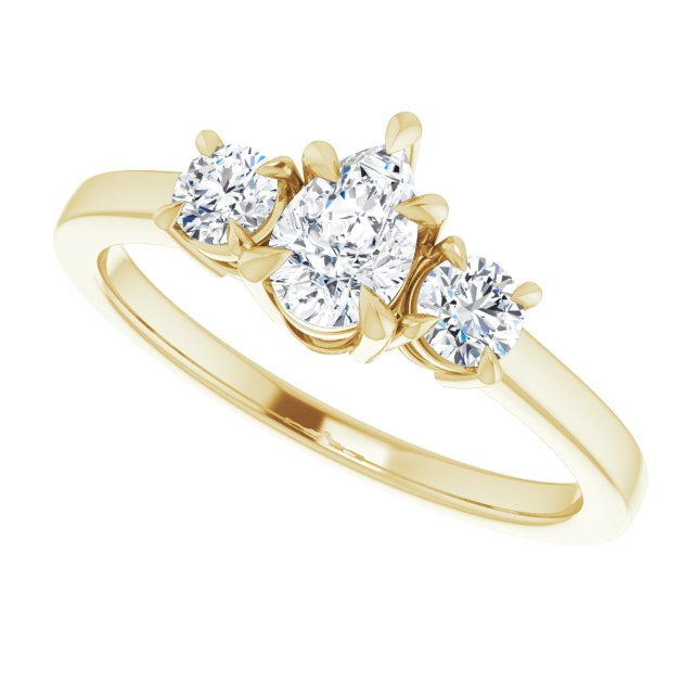 Three-Stone Engagement Ring