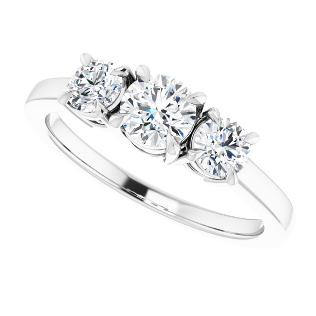Three-Stone Engagement Ring