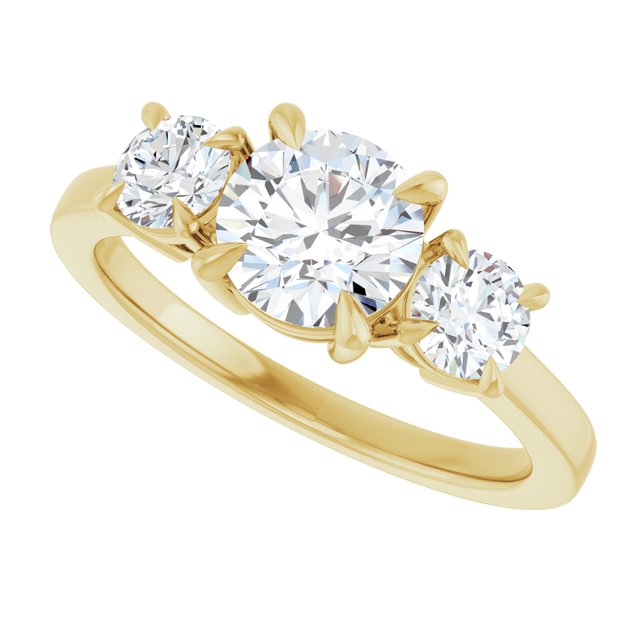 Three-Stone Engagement Ring
