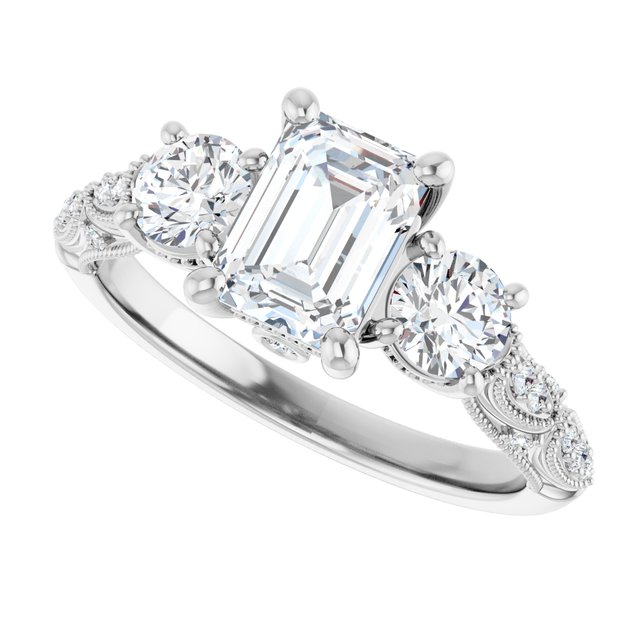 Three-Stone Engagement Ring