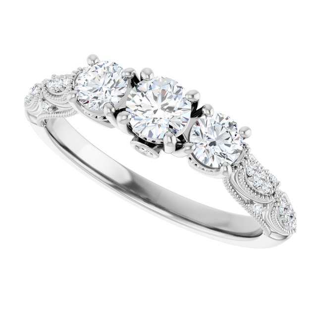 Three-Stone Engagement Ring