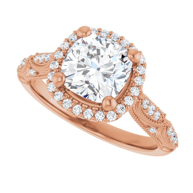 Halo-Style Engagement Ring