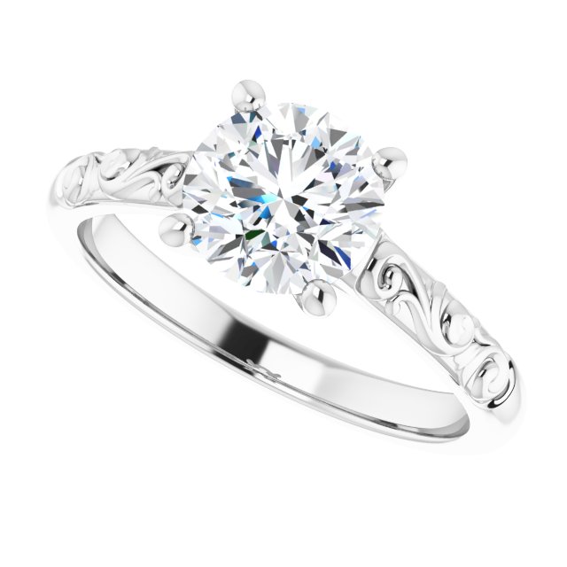 Solitaire Engagement Ring