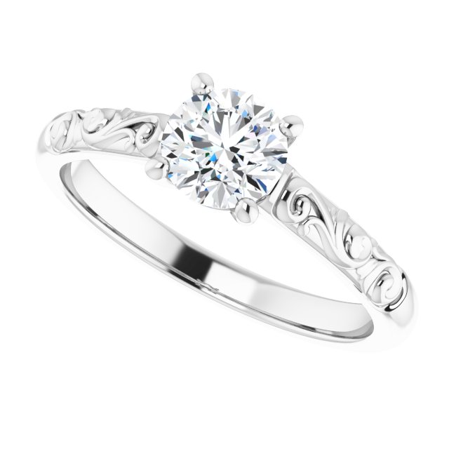 Solitaire Engagement Ring